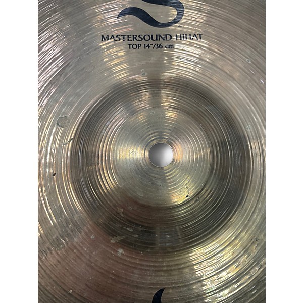 Used Zildjian 14in S Family Mastersound Hi-Hats Pair Cymbal