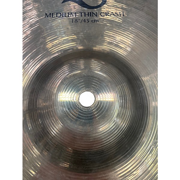 Used Zildjian 18in S Family Medium Thin Crash Cymbal