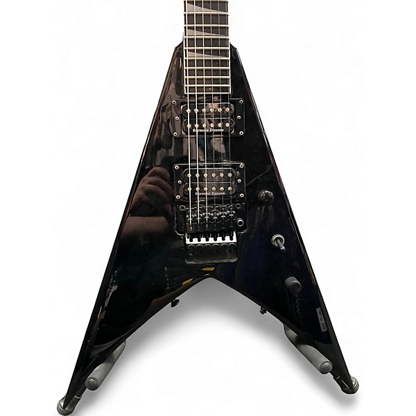 Used Jackson PRO SERIES KING V KV Black Solid Body Electric Guitar
