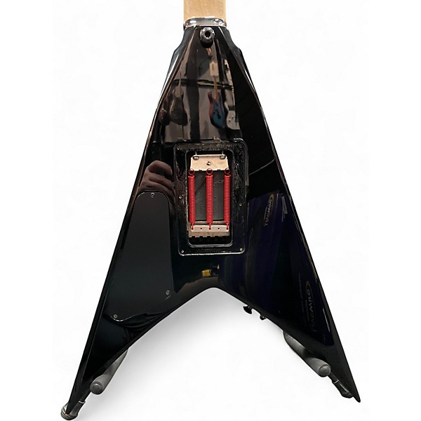 Used Jackson PRO SERIES KING V KV Black Solid Body Electric Guitar