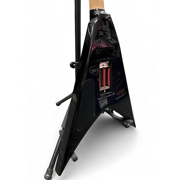 Used Jackson PRO SERIES KING V KV Black Solid Body Electric Guitar