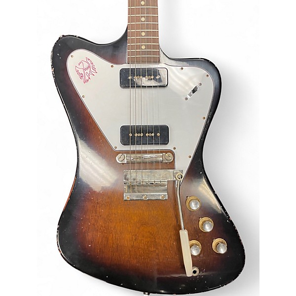 Used Gibson Custom Murphy Lab Light Aging Non Reverse Firebird 2 Color Sunburst Solid Body Electric Guitar