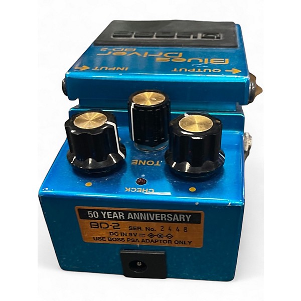 Used BOSS bd2 50th anniversary Effect Pedal