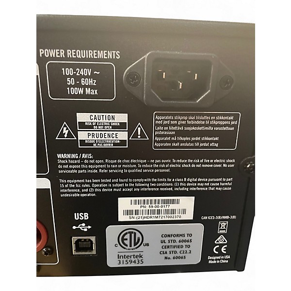 Used Line 6 Helix Rack with Controller Effect Processor