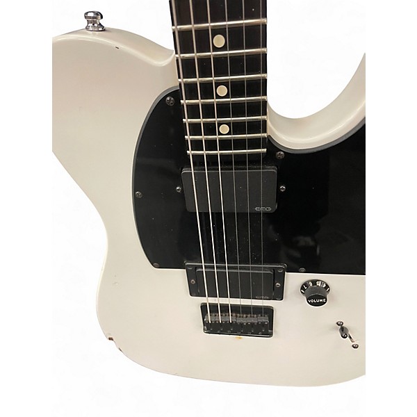 Used Fender Jim Root Signature Telecaster Antique White Solid Body Electric Guitar