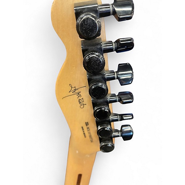 Used Fender Jim Root Signature Telecaster Antique White Solid Body Electric Guitar