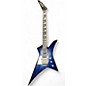 Used 2000s Jackson KELLY STAR PRO SERIES Trans Blue Solid Body Electric Guitar thumbnail