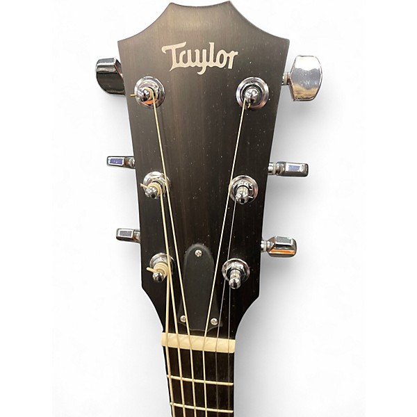Used Taylor 214CE Deluxe Natural Acoustic Electric Guitar