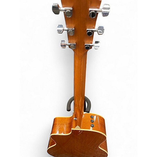 Used Taylor 214CE Deluxe Natural Acoustic Electric Guitar