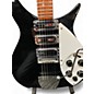 Used Rickenbacker 325V63 Black and White Solid Body Electric Guitar