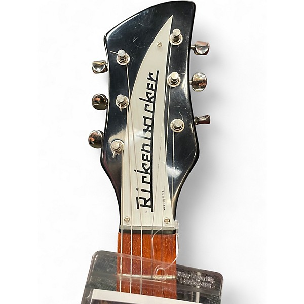 Used Rickenbacker 325V63 Black and White Solid Body Electric Guitar