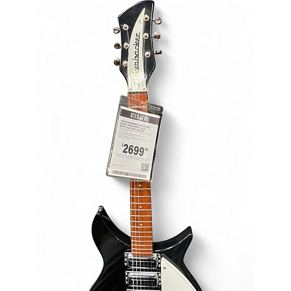 Used Rickenbacker 325V63 Black and White Solid Body Electric Guitar
