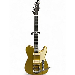 Used Reverend GREG KOCH GRISTLEMASTER P90 Gold Solid Body Electric Guitar