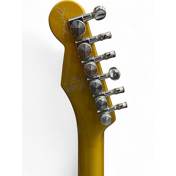 Used Reverend GREG KOCH GRISTLEMASTER P90 Gold Solid Body Electric Guitar