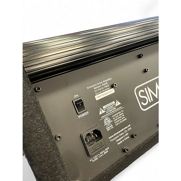 Used Simmons DA50 50W Drum Amplifier