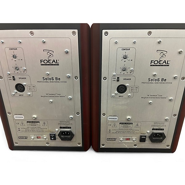 Used Focal Solo6 Be Pair Powered Monitor