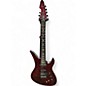 Used Schecter Guitar Research AVENGER FR S APOCALYPSE RED REIGN Solid Body Electric Guitar thumbnail