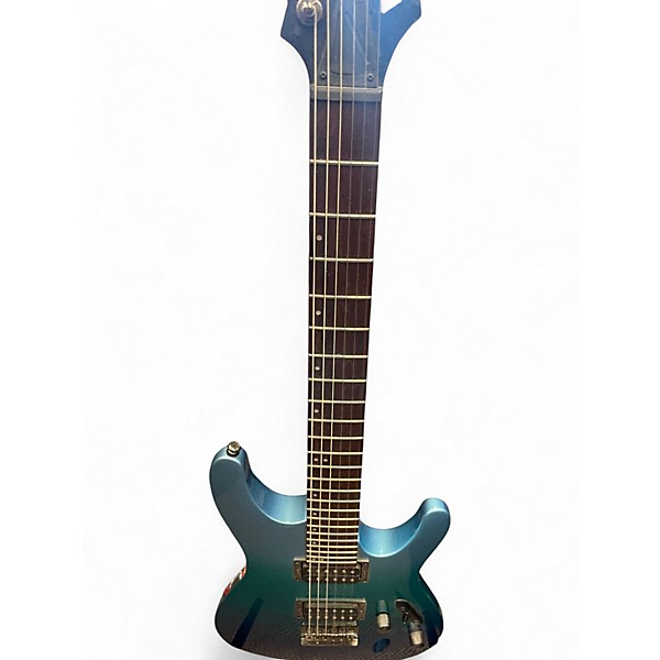 Used Ibanez S521 Metallic Aqua Marine Solid Body Electric Guitar
