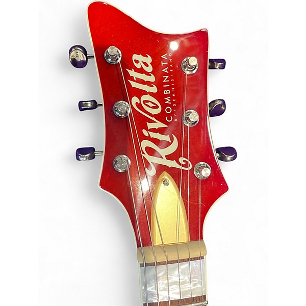 Used Rivolta COMBINATA 2 Color Sunburst Solid Body Electric Guitar