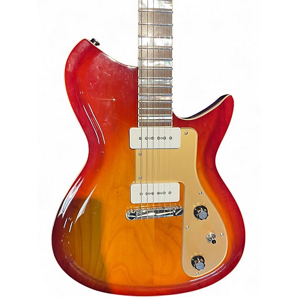Used Rivolta COMBINATA 2 Color Sunburst Solid Body Electric Guitar