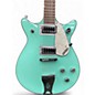 Used Gretsch Guitars G5237 Electromatic Double Jet FT Surf Green Solid Body Electric Guitar