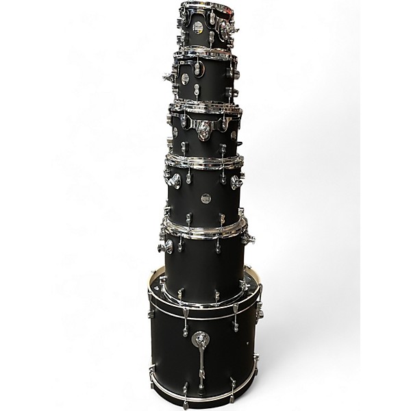 Used Pdp 7 Piece CONCEPT SERIES BLACK Drum Kit