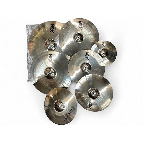 Used SABIAN 7 Piece XSR PACK Cymbal