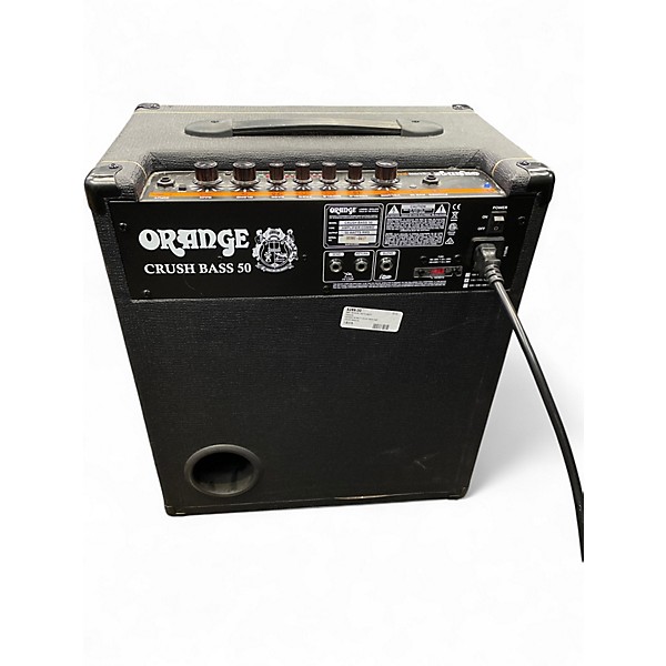 Used Orange Amplifiers Crush Bass 50 Bass Combo Amp