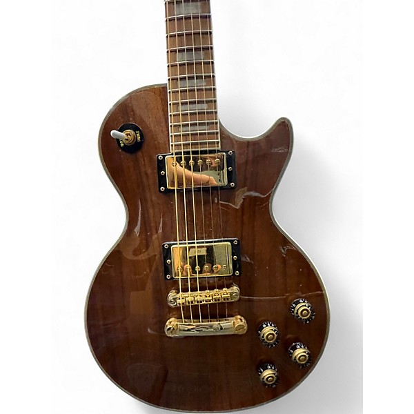 Used Epiphone Les Paul Custom Pro Natural Solid Body Electric Guitar