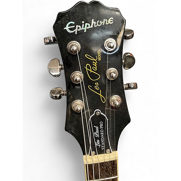 Used Epiphone Les Paul Standard Pro blue sunburst Solid Body Electric Guitar