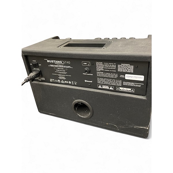 Used Fender Mustang GT 40 40W 2X6.5 Guitar Combo Amp