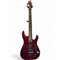 Used Schecter Guitar Research C1 Apocalypse Crimson Red Burst Solid Body Electric Guitar