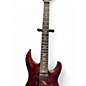 Used Schecter Guitar Research C1 Apocalypse Crimson Red Burst Solid Body Electric Guitar