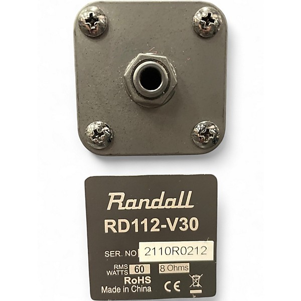 Used Randall RD112 Guitar Cabinet