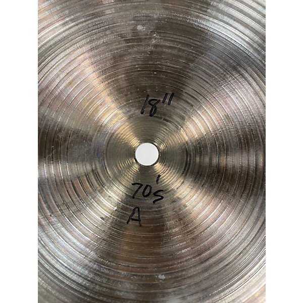 Used Zildjian 18in Thin Crash Cymbal