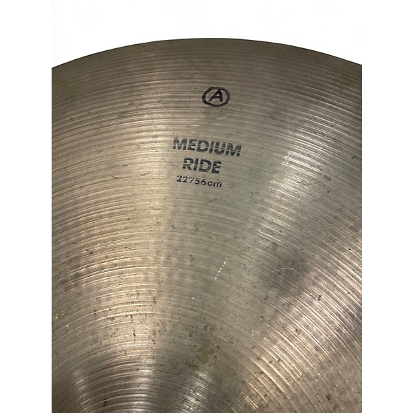 Used Zildjian 22in Medium Ride Cymbal