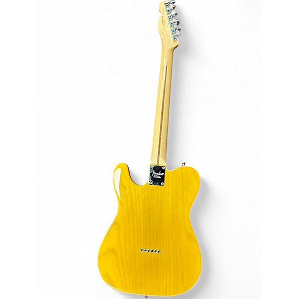 Used Fender American Professional Standard Telecaster HS Butterscotch Blonde Solid Body Electric Guitar