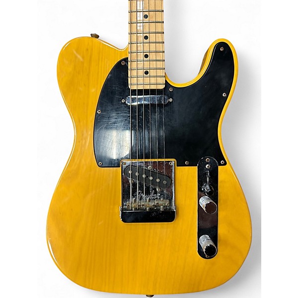 Used Fender American Professional Standard Telecaster HS Butterscotch Blonde Solid Body Electric Guitar