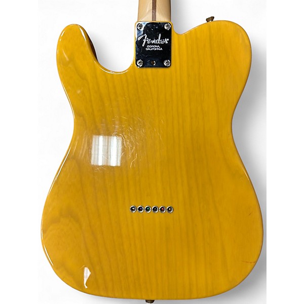 Used Fender American Professional Standard Telecaster HS Butterscotch Blonde Solid Body Electric Guitar