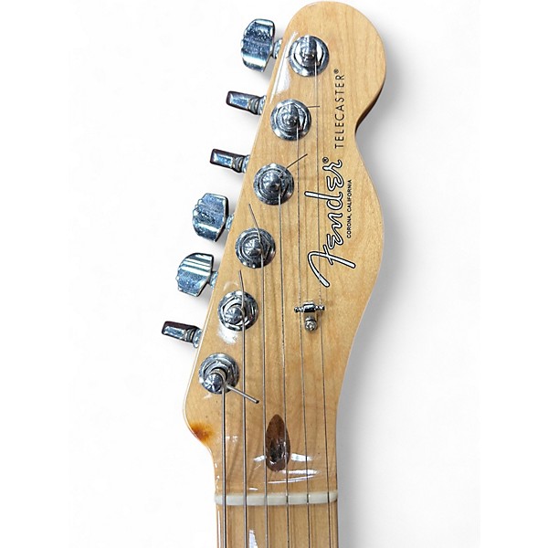 Used Fender American Professional Standard Telecaster HS Butterscotch Blonde Solid Body Electric Guitar