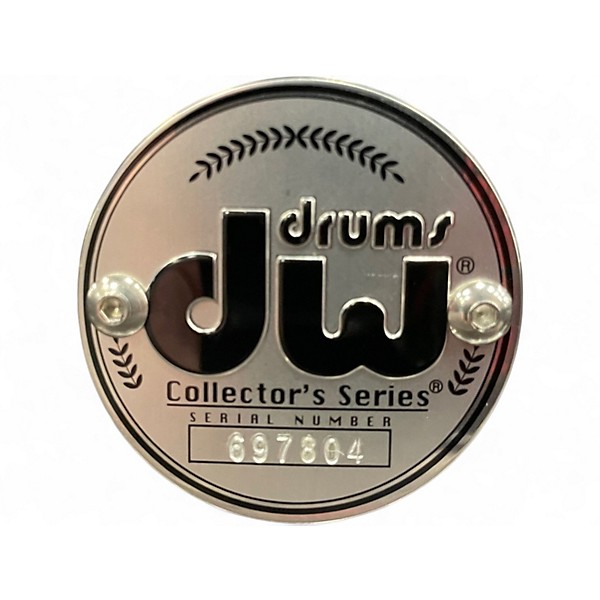 Used DW 14X6.5 Collector's Series Snare BLACK NICKEL BRASS Drum