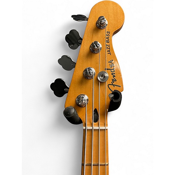 Used Fender Player Plus Active Jazz Bass Olympic Pearl Electric Bass Guitar