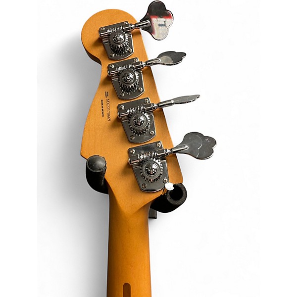 Used Fender Player Plus Active Jazz Bass Olympic Pearl Electric Bass Guitar