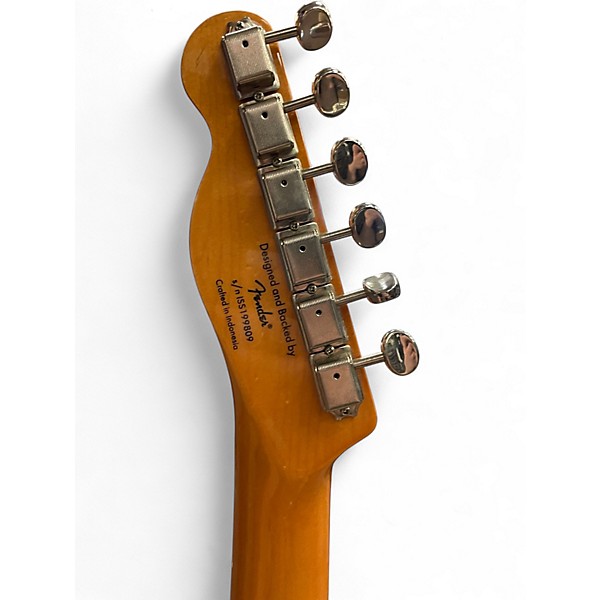 Used 2019 Squier Classic Vibe Telecaster Thinline Natural Hollow Body Electric Guitar