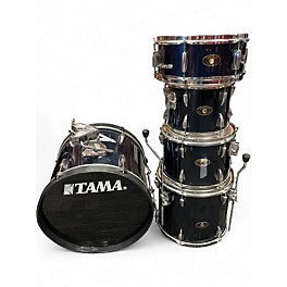 Used TAMA 4 Piece Imperialstar Blue Drum Kit