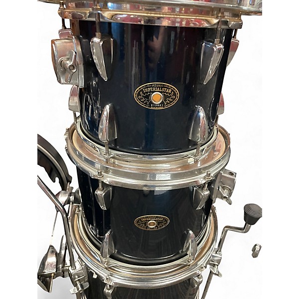 Used TAMA 4 Piece Imperialstar Blue Drum Kit