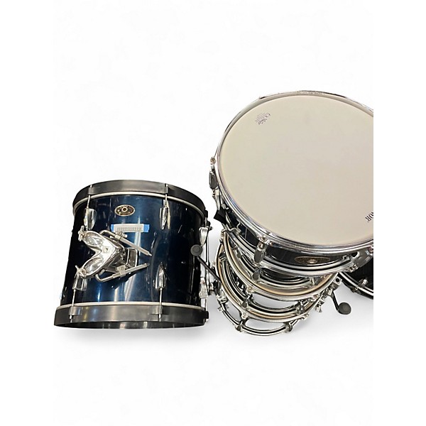 Used TAMA 4 Piece Imperialstar Blue Drum Kit