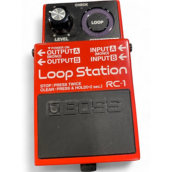 Used BOSS RC1 Loop Station Pedal