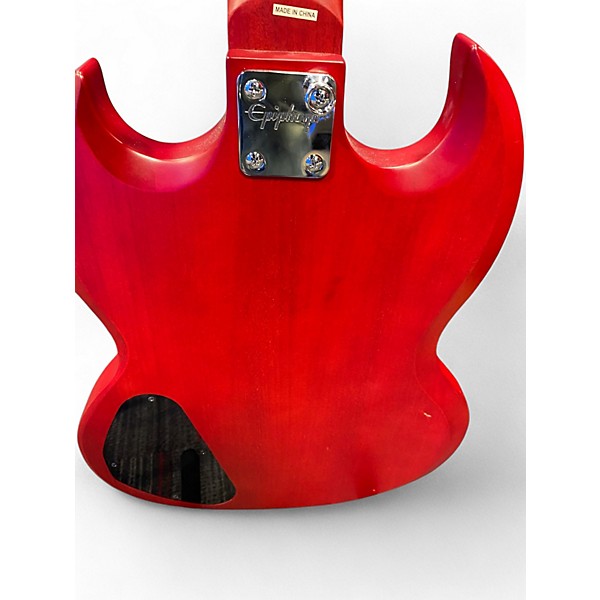 Used Epiphone SG RED Solid Body Electric Guitar