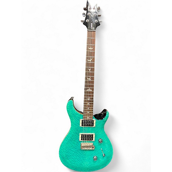 Used PRS SE Custom 24 Trans Green Solid Body Electric Guitar